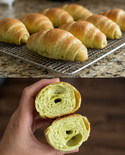 Genoa pesto sea salt roll (热那亚青酱海盐卷)