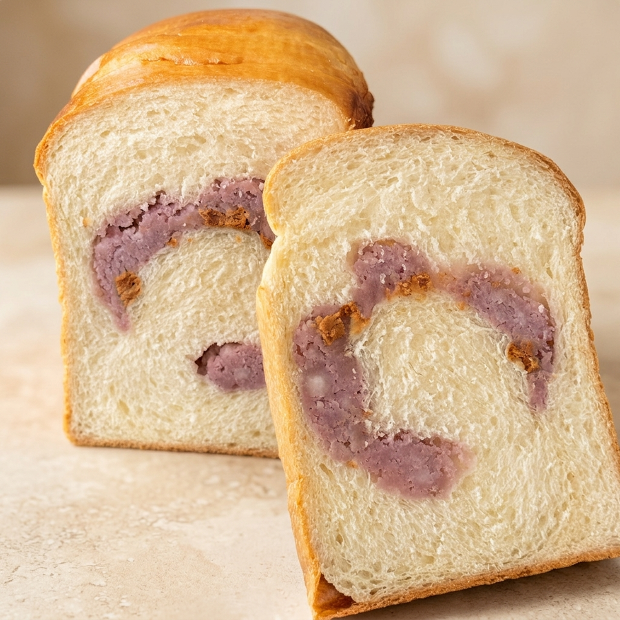Taro Bread  (芋泥肉松吐司)