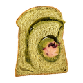 Miniature slice cutout